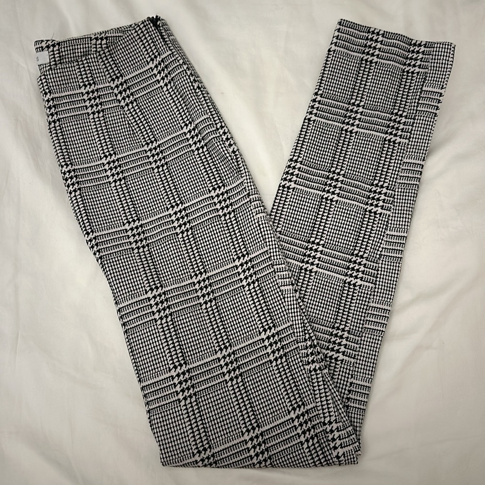 LUCY PARIS PRINTED HIGH RISE TROUSERS